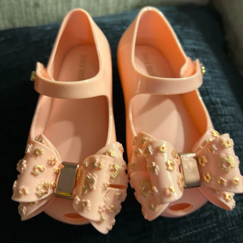 Melissa💥Pink bow girly sandals